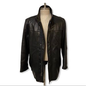 Men’s Espresso Leather Jacket
